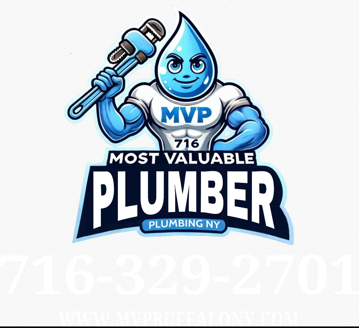 MVP plumber on the job — Buffalo NY